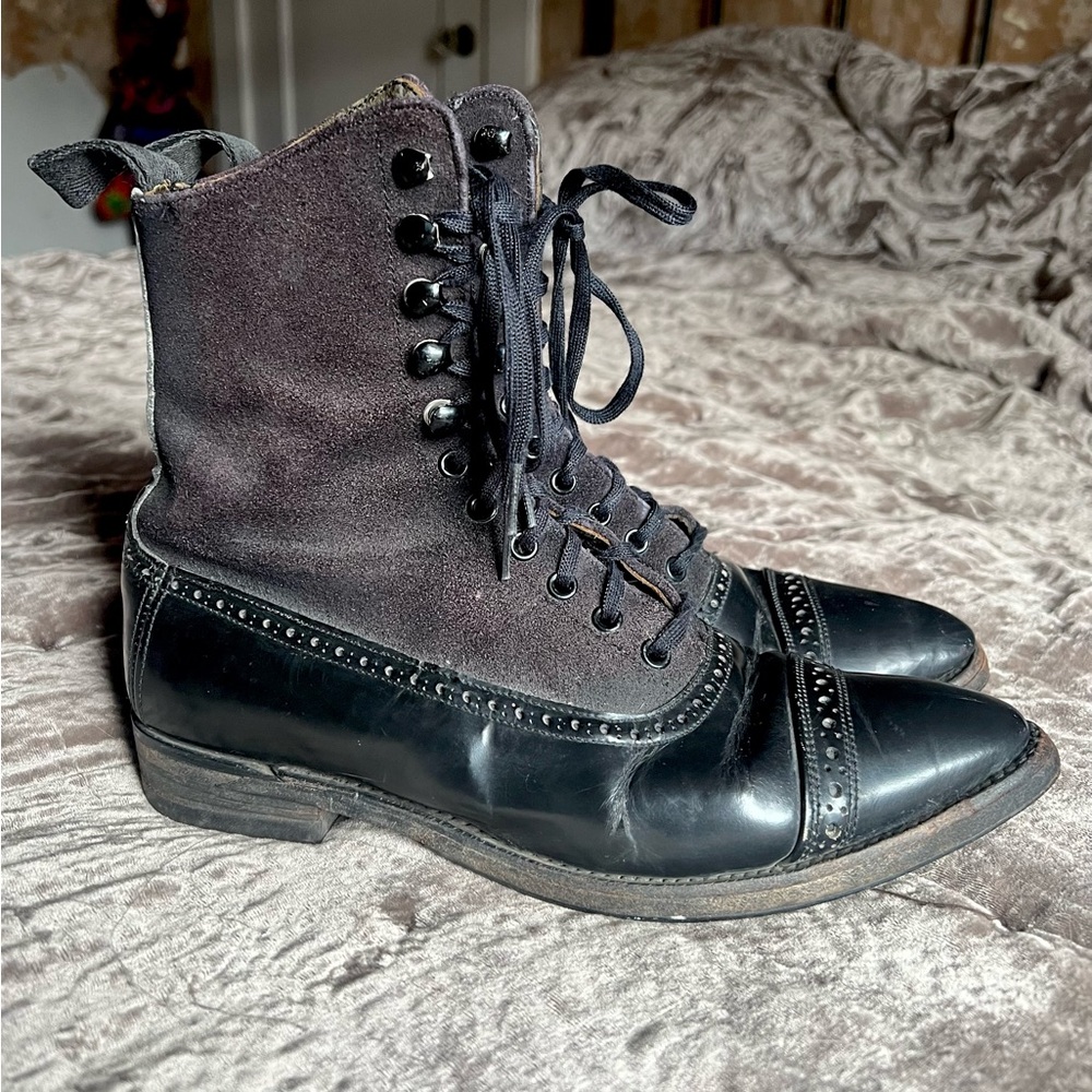 Ultra-Rare John Fluevog/George Cox Vintage Boots 7